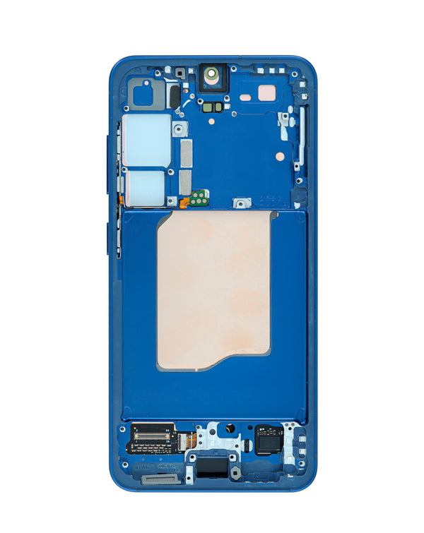 Encuentra la pantalla original OLED con marco S25 (S931) color NAVY en Guatemala para reparaciones de dispositivos móviles.