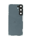 Encuentra tapa trasera con lente de cámara y adhesivo para Samsung Galaxy S25 Plus en Guatemala, ideal para reparaciones de teléfonos.