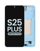 Reparación de pantalla original con marco OLED para S25 Plus en Guatemala.