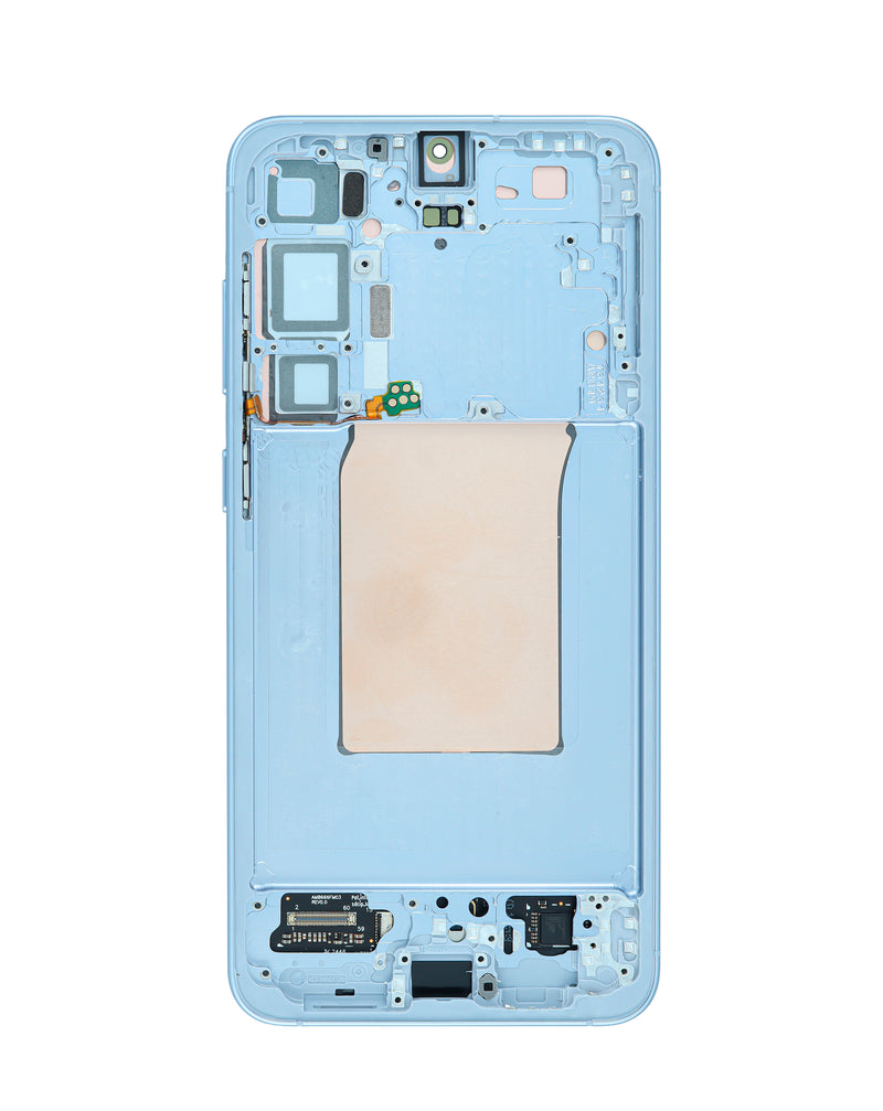 Reparación de pantalla original con marco OLED para S25 Plus en Guatemala.