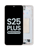 Compra la pantalla original con marco para S25 Plus en Guatemala, disponible en color Pink Gold.