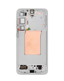 Reparación de pantalla OLED S25 Plus con marco original en Guatemala.