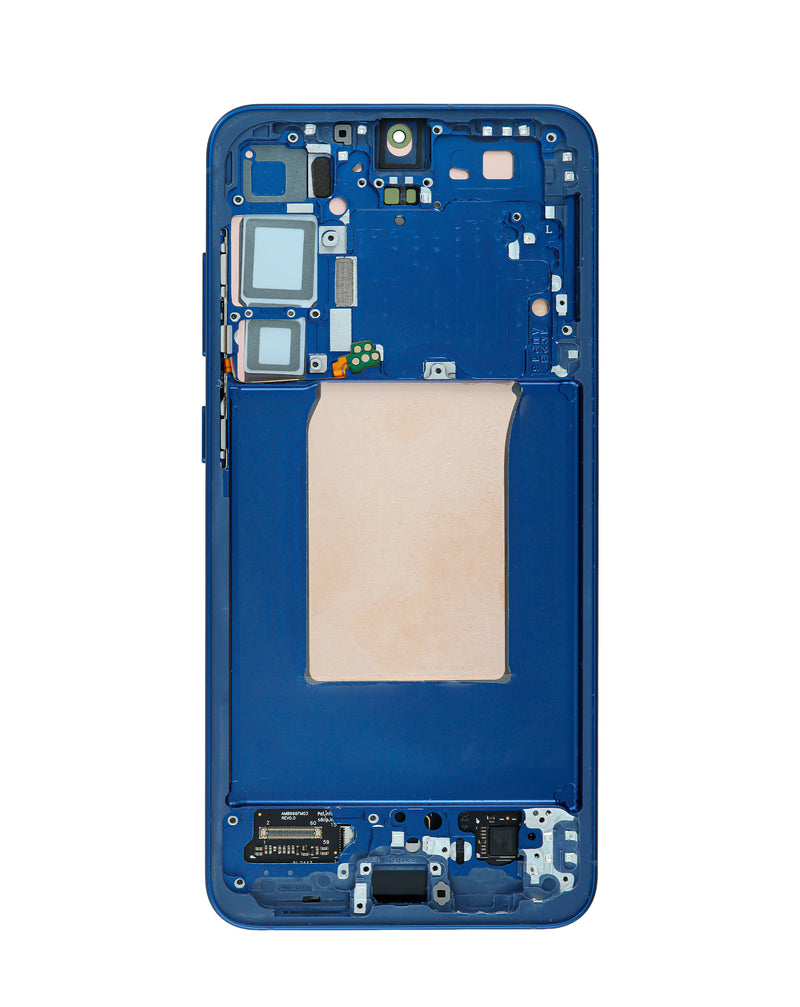 Reparación de pantalla con marco OLED para S25 Plus en Guatemala.
