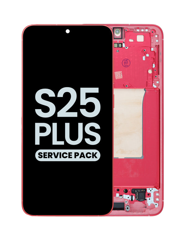 Reparación de pantalla con marco original para Samsung S25 Plus en Guatemala, etiquetas: mayorista, Partes originales, Pantalla OLED.