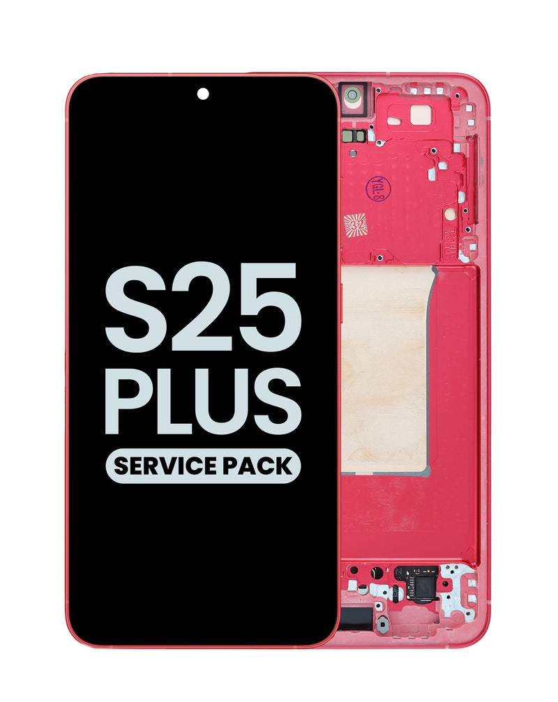Reparación de pantalla con marco original para Samsung S25 Plus en Guatemala, etiquetas: mayorista, Partes originales, Pantalla OLED.