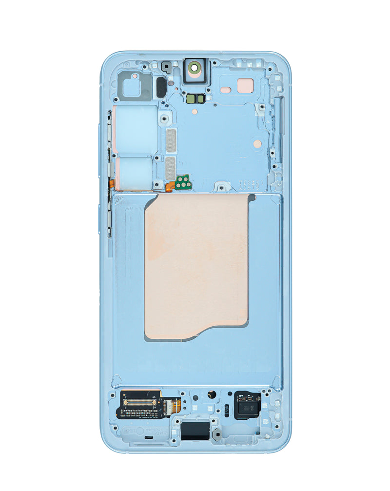 Compra al mayor la pantalla OLED con marco S25 (S931) color ICYBLUE en Guatemala para una reparación de calidad.