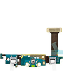Puerto de carga con cable flex para Samsung Galaxy S6 Edge G925V, ideal para reparación de carga.