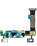 Reparación de puerto de carga con cable flex para Samsung Galaxy S6 Edge+ (G928A) en Guatemala.