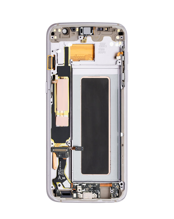 Reparación de pantalla OLED con marco Galaxy S7 Edge en Guatemala.