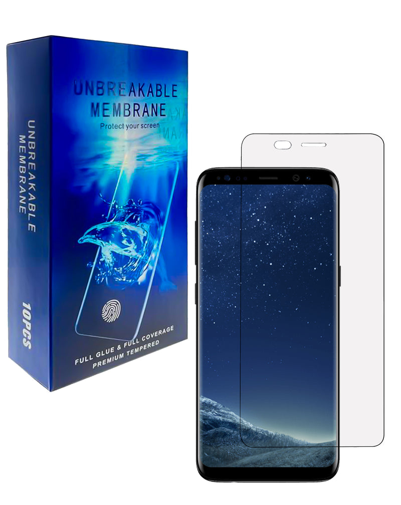 Protector de pantalla thermoplastic TPU Samsung Galaxy S8 (Armor Style / Pack of 10) ideal para tiendas de accesorios para teléfonos en Guatemala.