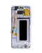 Encuentra la mejor pantalla original con marco para Galaxy S8 G950 (ORCHID GRAY) en Guatemala, ideal para reparaciones y venta al mayorista.