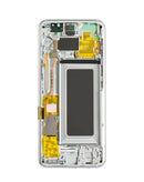 Reparación de pantalla original con marco Galaxy S8 G950 en Guatemala - disponible en color Arctic Silver.