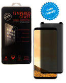 Vidrio templado de privacidad Samsung Galaxy S8 Plus (Compatible con funda / Curvado 3D / Anti-espia / 1 pieza)