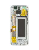 Pantalla original OLED con marco para Galaxy S8 Plus en Guatemala, ideal para reparaciones en talleres especializados.