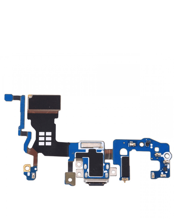 Reparación de puerto de carga con cable flex para Galaxy S9 G9600 en Guatemala.