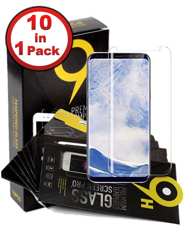 Protector de pantalla Galaxy S9 TPU film termoplástico en pack de 10, ideal para mayoristas y talleres de reparación en Guatemala.