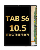 Reparación de pantalla sin marco OLED para Galaxy Tab S6 en Guatemala.