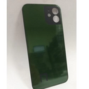 Tapa Trasera iPhone 12 Pro Max Color Silver/Blanco | Agujero de Lente de Camara Grande | Instala Facil