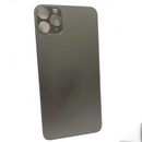 Tapa Trasera iPhone 11 Pro Max Color Negro | Agujero de Lente de Camara Grande | Instala Facil