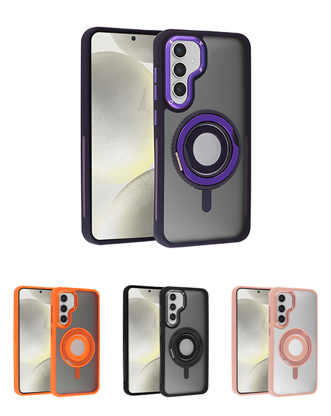 Encuentra la mejor funda transparente con soporte de anillo para Samsung Galaxy S24 Plus / S25 Plus en Guatemala.
