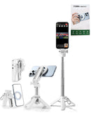 Encuentra el mejor selfie stick magnético blanco en Guatemala para tu teléfono en SlowBack, distribuidor mayorista de accesorios telefónicos.