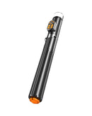 Trípode selfie stick negro con control remoto Bluetooth, ideal para fotografía móvil y videollamadas. Accesorio celular SlowBack.