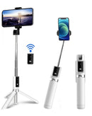 Compra el Selfie Stick Tripod P40 WHITE en Guatemala para capturar tus momentos especiales con la mejor calidad y comodidad.