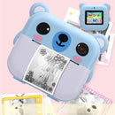 Cámara digital SNAP'Z Instant Print con sticker roll en color azul disponible en Guatemala.