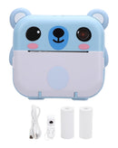Cámara digital SNAP'Z Instant Print con sticker roll en color azul disponible en Guatemala.