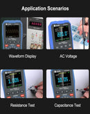 Encuentra el osciloscopio multimetro SUNSHINE DT-24 Pro en Guatemala para tus mediciones con precisión y calidad.