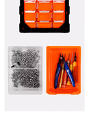 Organiza tus herramientas y accesorios con la caja de almacenamiento Kailiwei K-510 en Guatemala, ideal para usuarios que buscan un organizador con 22 cajones.