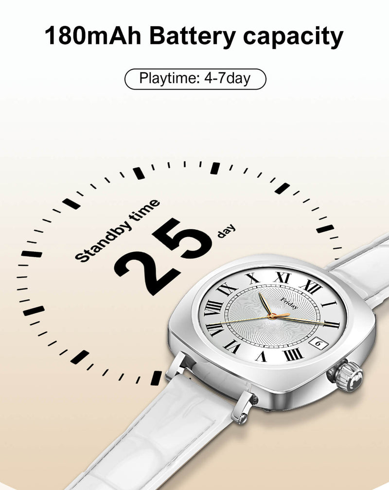 Reloj inteligente de monitoreo de salud LDNIO SW03 con pantalla AMOLED Bluetooth 5.4 (Plateado)