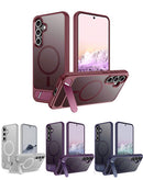 Encuentra en Guatemala el Magsafe Case con soporte de metal para tu Galaxy S25 en SlowBack, mayorista de accesorios y cases Samsung.
