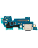 Puerto de carga USB-C con micrófono para Samsung Galaxy Z Flip 5G F707B, en fondo blanco.