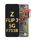 Pantalla original con marco Galaxy Z Flip 3 F711 (verde) para reparaciones en Guatemala, al mejor precio.