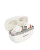 Auriculares TWS Bluetooth inalambricos estereos con microfono LDNIO T13 (Blanco)