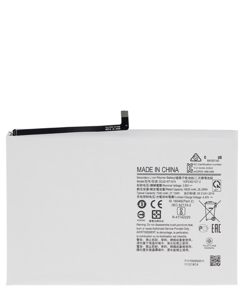 Reparación de batería para Galaxy Tab A7 10.4 (T500 / T505) en Guatemala.