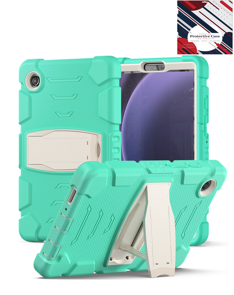 Encuentra la mejor funda de protección completa Mint Green para tu Galaxy Tab A9 en Guatemala.