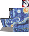 Protege tu Galaxy Tab A9 con estilo inigualable con la funda old style Starry Night en Guatemala.
