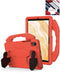 Compra la funda de soporte de mano para niños en Guatemala para tu Galaxy Tab A9 Plus 2023 en color rojo de la marca SlowBack.