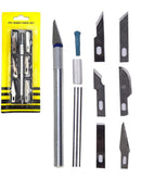 Encuentra el mejor cuchillo para hobby DIY de 7 piezas en Guatemala, en nuestro catálogo de herramientas multifuncionales para manualidades.