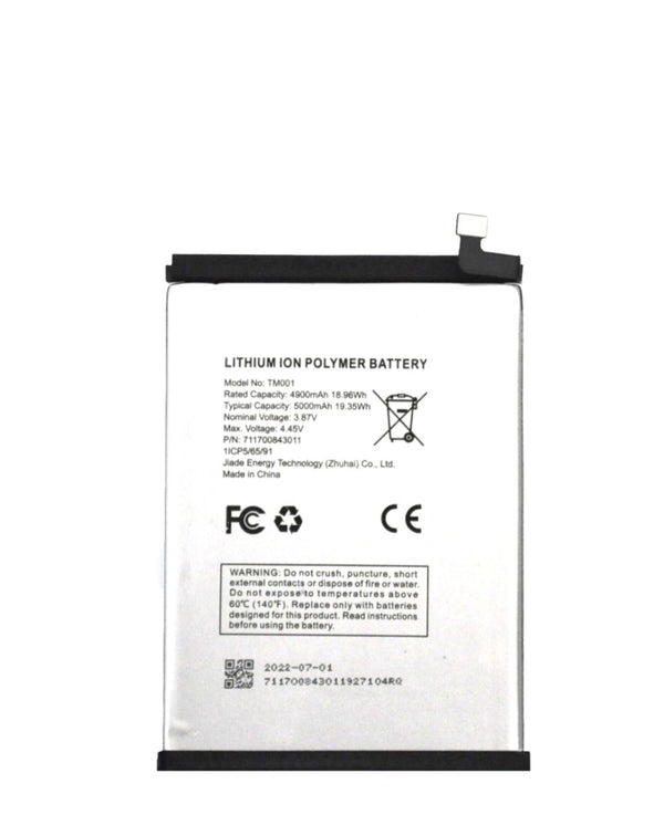 Reparación de batería para T-Mobile Revvl 6 Pro, Revvl 6X Pro, Revvl V+ en Guatemala.