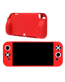 Protector de silicona para Nintendo Switch OLED en Guatemala, ideal para proteger tu consola en tiendas de accesorios y productos Nintendo.