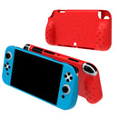 Protector de silicona para Nintendo Switch OLED en Guatemala, ideal para proteger tu consola en tiendas de accesorios y productos Nintendo.