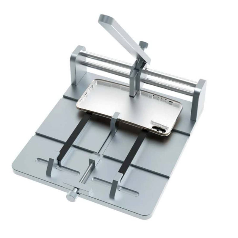 Herramienta universal para ajuste de tapa trasera y marco medio iPhone en Guatemala.