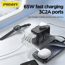 Cargador de viaje GaN 5 puertos carga rapida (65W) PISEN