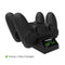 Dock de carga dual Dobe Controller para PlayStation 4 en Guatemala, ideal para mayoristas de accesorios de controlador en talleres de reparación.
