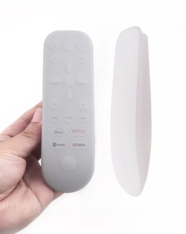 Protege tu control remoto Media Remote de PlayStation 5 en Guatemala con esta funda de silicona color blanco de la marca Dobe.