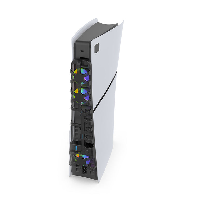 Repara y enfría tu PlayStation 5 Slim con el ventilador de enfriamiento Dobe en Guatemala.