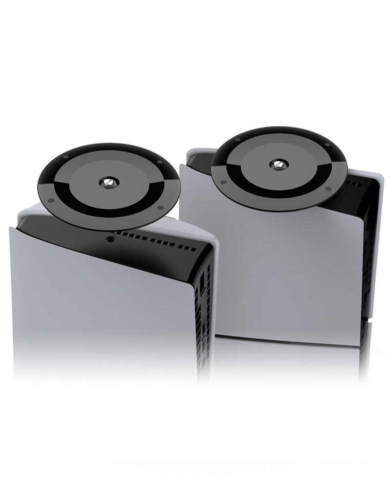 Encuentra el soporte vertical Dobe para PlayStation 5 Slim en Guatemala, ideal para tu consola y disponible en mayoristas de accesorios para PS5.